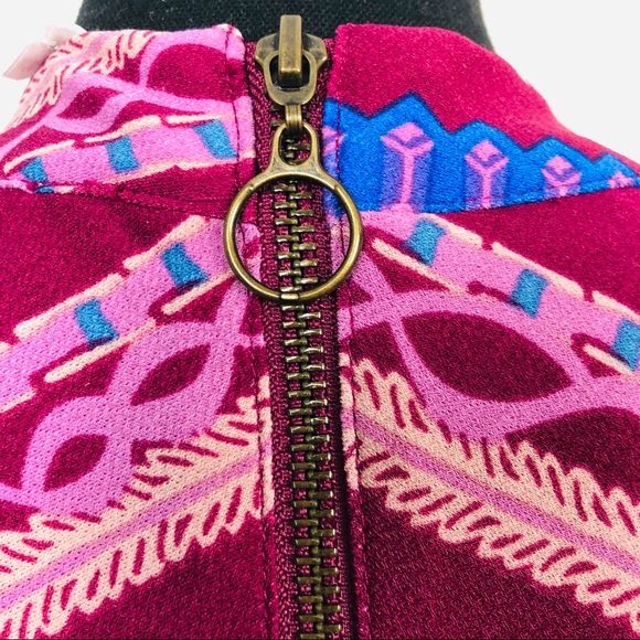 Free People Women’s Stella Graphic A-Line Dress - Picture 8 of 9